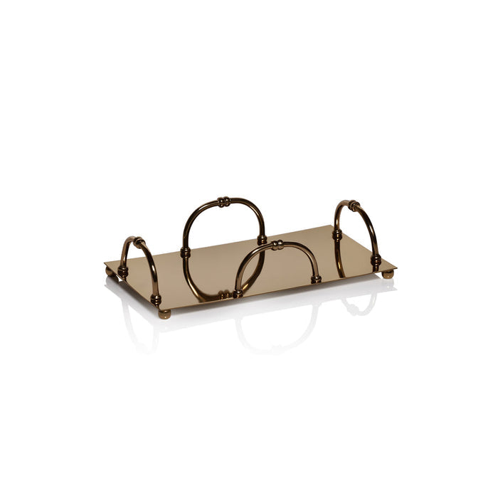 Alessia Napkin Holder - Gold - Napkin Holders & Dispensers by Carlyle Avenue
