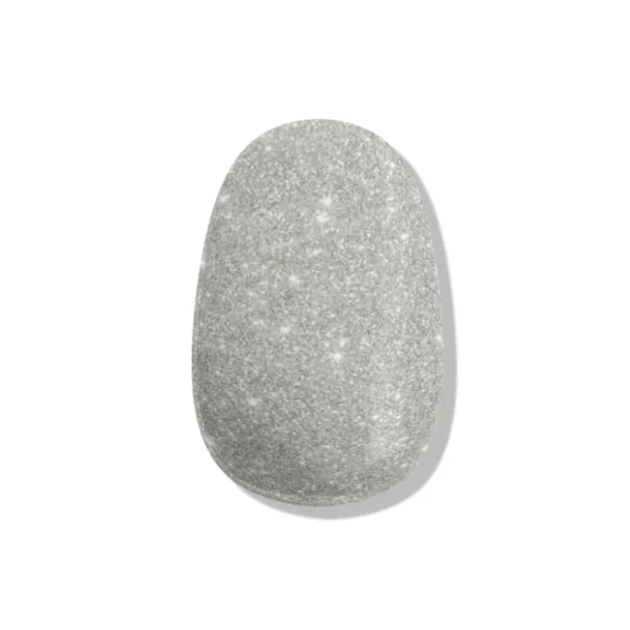 EyeCandys All That Glitter Gel Nail Stickers feature a sparkling white glitter design, perfect for adding a touch of glamour to your nails. These easy-to-apply stickers offer a long-lasting, glossy finish, ideal for creating a chic and festive manicure with minimal effort.