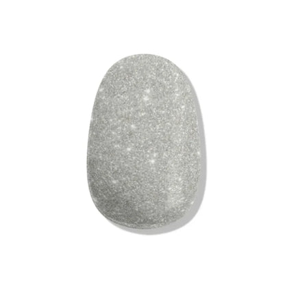 EyeCandys All That Glitter Gel Nail Stickers feature a sparkling white glitter design, perfect for adding a touch of glamour to your nails. These easy-to-apply stickers offer a long-lasting, glossy finish, ideal for creating a chic and festive manicure with minimal effort.