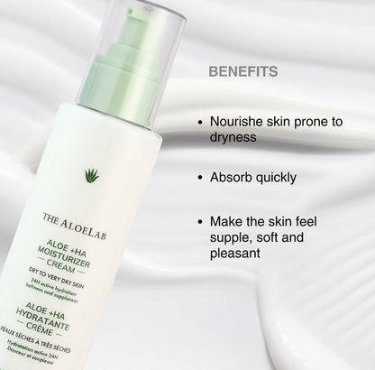 ALOE + HA MOISTURIZER CREAM - The ALOELAB
