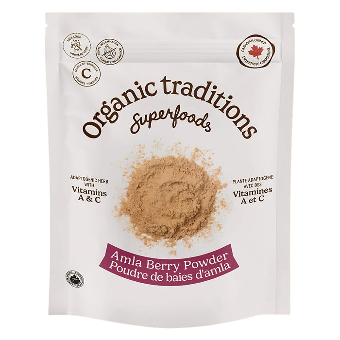 Package of Organic Traditions Amla Berry Powder 200g