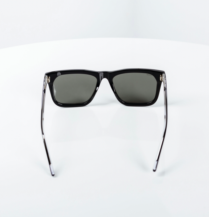 Anvil Sunglasses - Polished Black / Grey