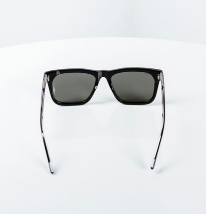 Anvil Sunglasses - Polished Black / Grey