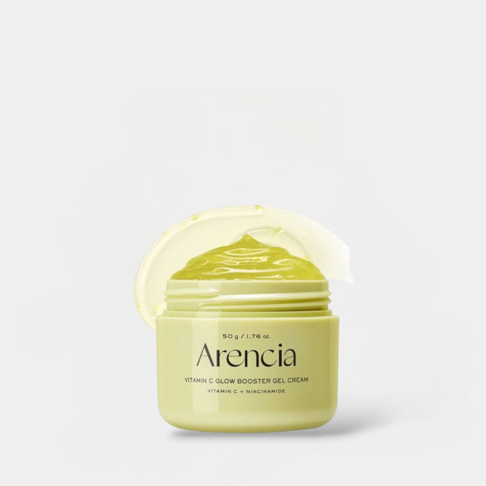 Arencia Vitamin C Glow Booster Gel Cream 50g كريم جل أرينسيا المعزز لإشراقة البشرة بفيتامين سي - Princess Cosmetics Qatar