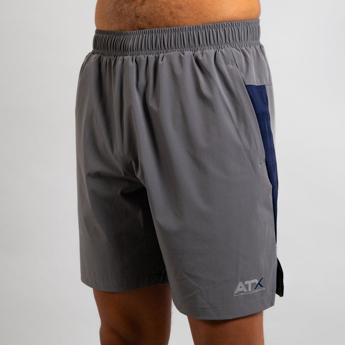 ATX Cascade T-Shirt / Shorts Set - Dark Grey/Navy
