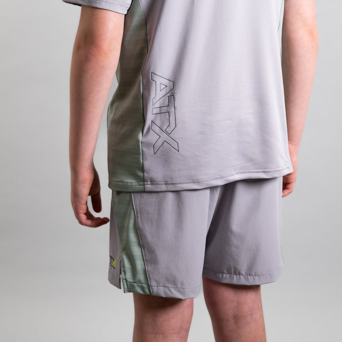 ATX Junior Terra Shorts - Grey/Green