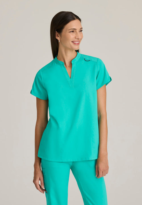 Avery Top - Alpine Aqua - Grey's Anatomy Scrubs