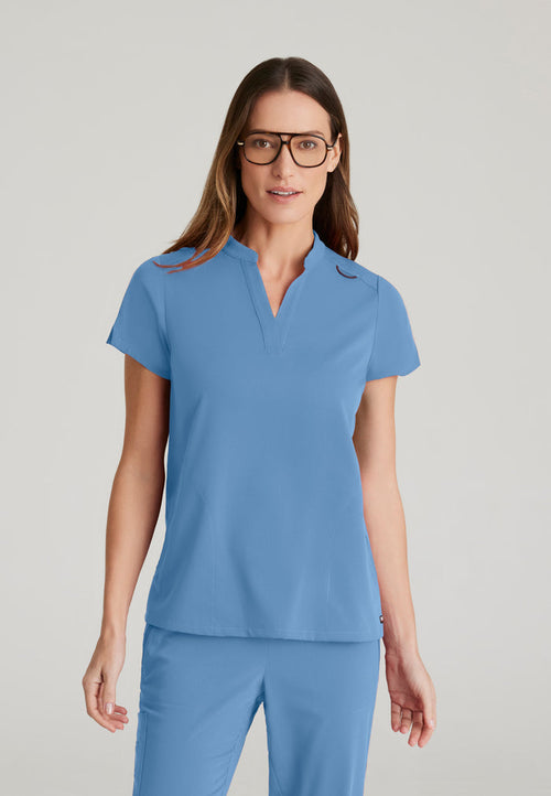 Avery Top - Ciel Blue - Grey's Anatomy Scrubs
