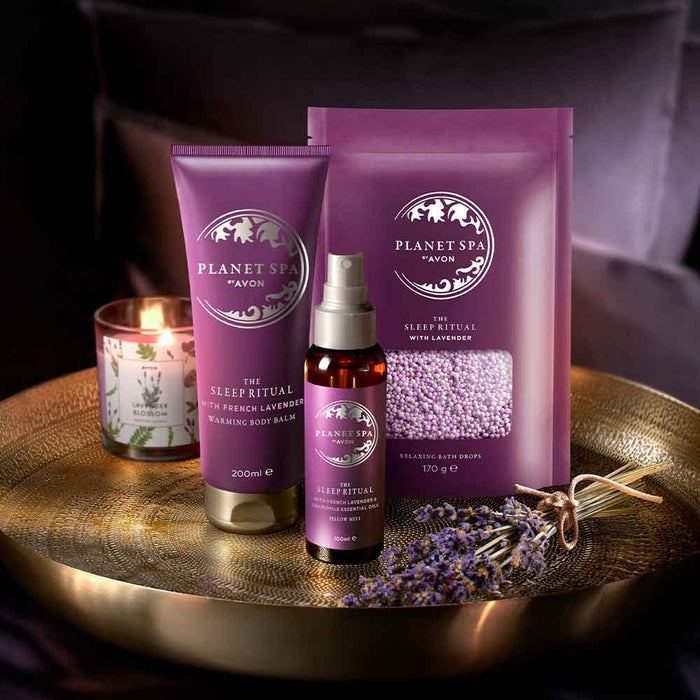 Avon Planet Spa Sleep Ritual Aromatherapy Warming Body Balm with Lavender & Chamomile - 200ml