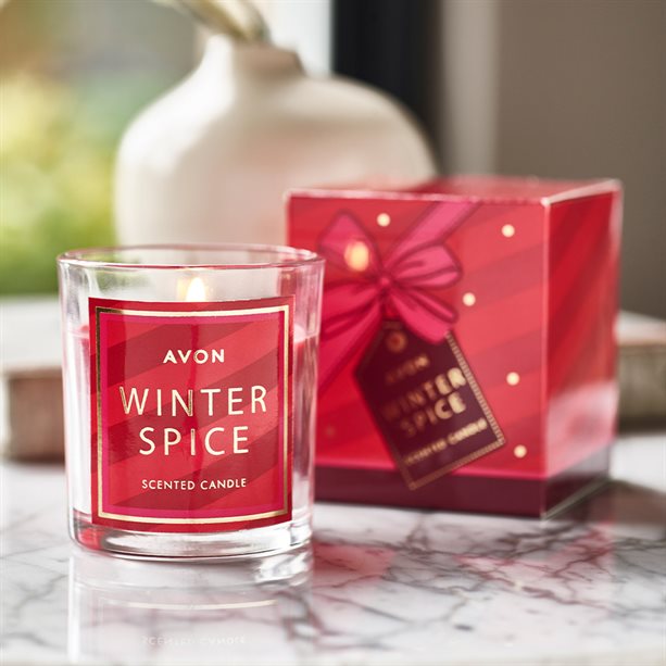 Avon Winter Spice Candle