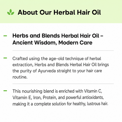 Ayurvedic Herbal Hair Oil