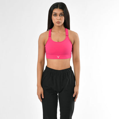 Back Mesh Sports Bra