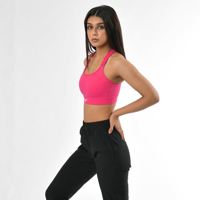 Back Mesh Sports Bra