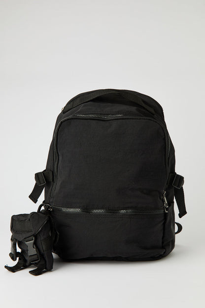 Backpack with Mini Backpack Keychain