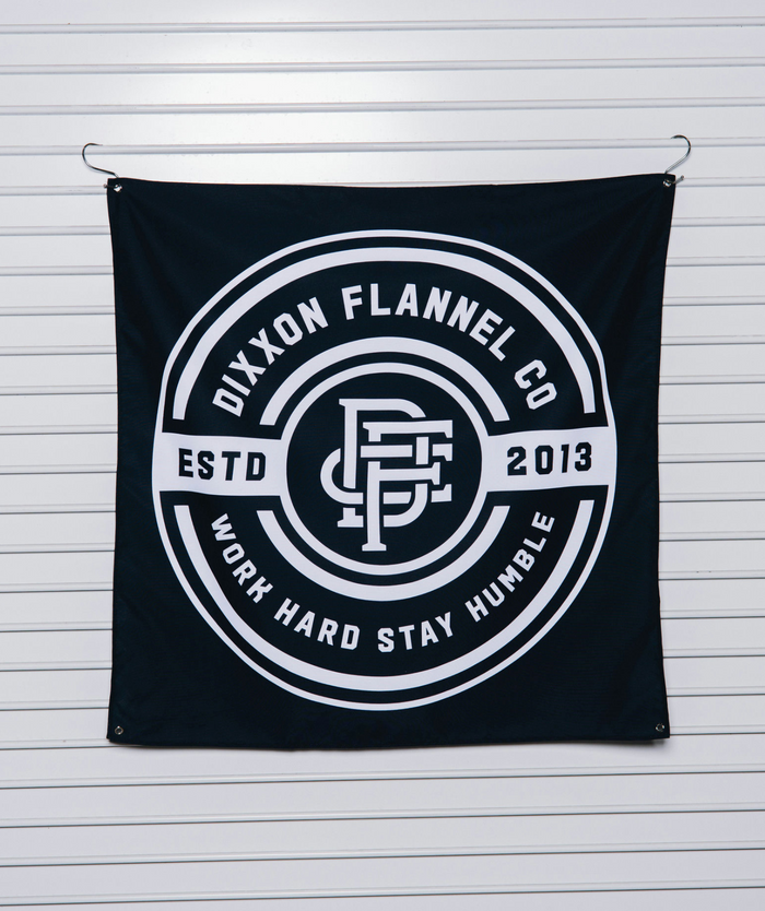 Badge Garage Banner- 36"x 36"