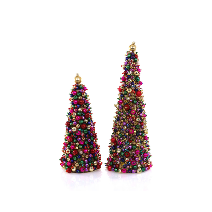 Beaded Tree, Set of 2