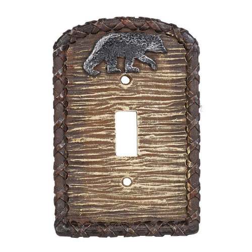 Bear Single Switch Wall Plate Switch and Outlet Wall Plate