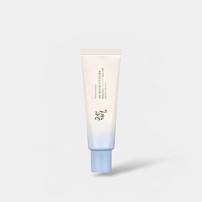 Beauty of Joseon Relief Sun Aqua - Fresh : Rice + B5 (SPF50+ PA++++). جمال جوسون الإغاثة الشمس أكوا فريش: الأرز + B5 - Princess Cosmetics Qatar