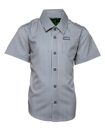 Benny Triple Stripe Youth Short Sleeve - Khaki