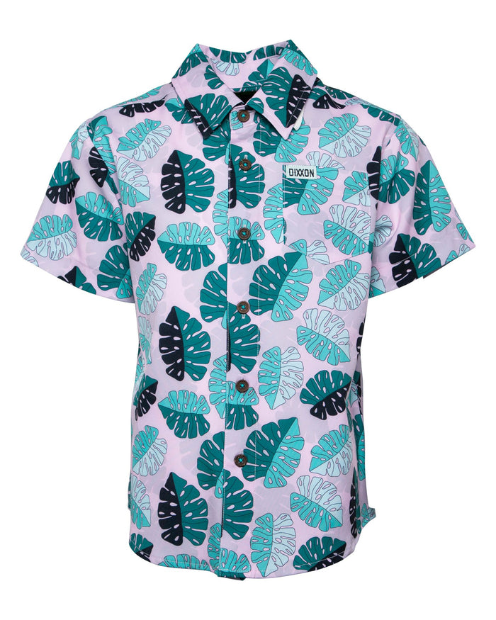 Best Fronds Youth Short Sleeve Party Shirt