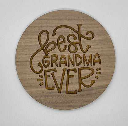 Best grandma ever wood sign home decor, gift for mothers day, mothers day gift, gift for nana