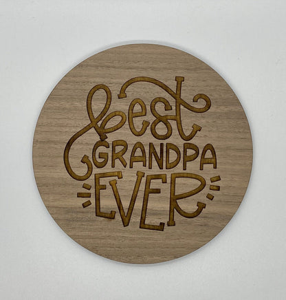 Best grandpa ever wood sign home decor, gift for fathers day, fathers day gift, gift for grandpa sign