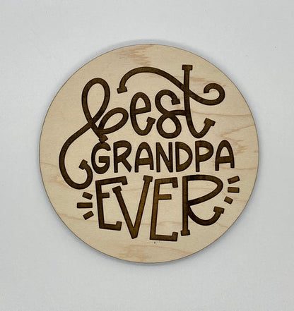 Best grandpa ever wood sign home decor, gift for fathers day, fathers day gift, gift for grandpa