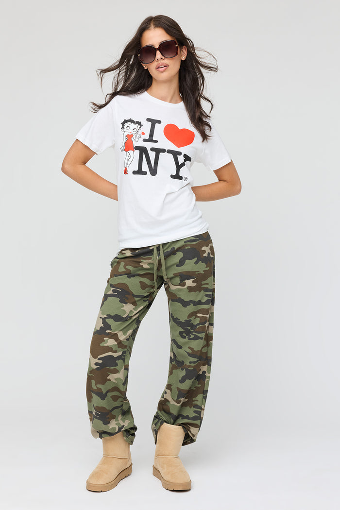 Betty Boop Graphic Boyfriend T-Shirt