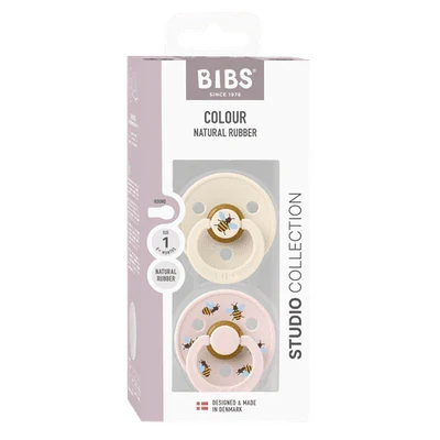 Bibs Pacifier Studio Colour Bumblebee - Ivory