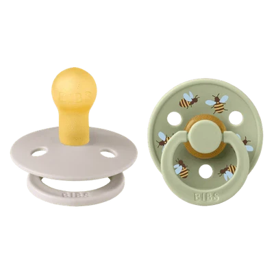 Bibs Pacifier Studio Colour Bumblebee - Mushroom