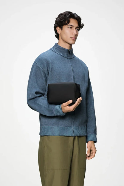 Black Small Wash Bag