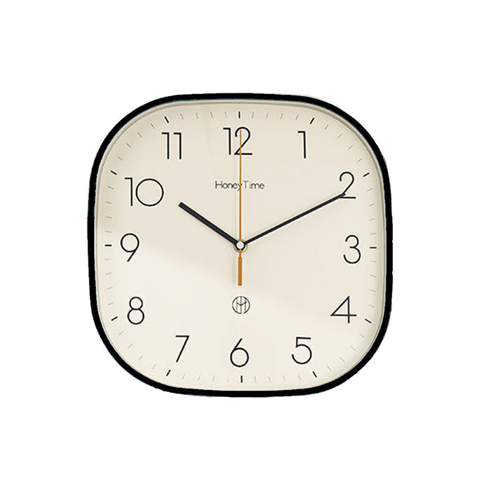 Black Square Wall Clock