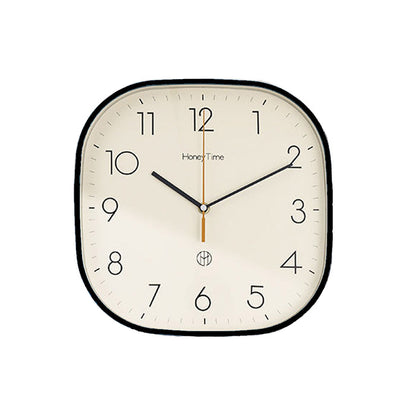 Black Square Wall Clock