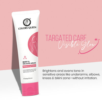 Body & Delicate Areas Whitening Cream with Niacinamide & Hyaluronic acid