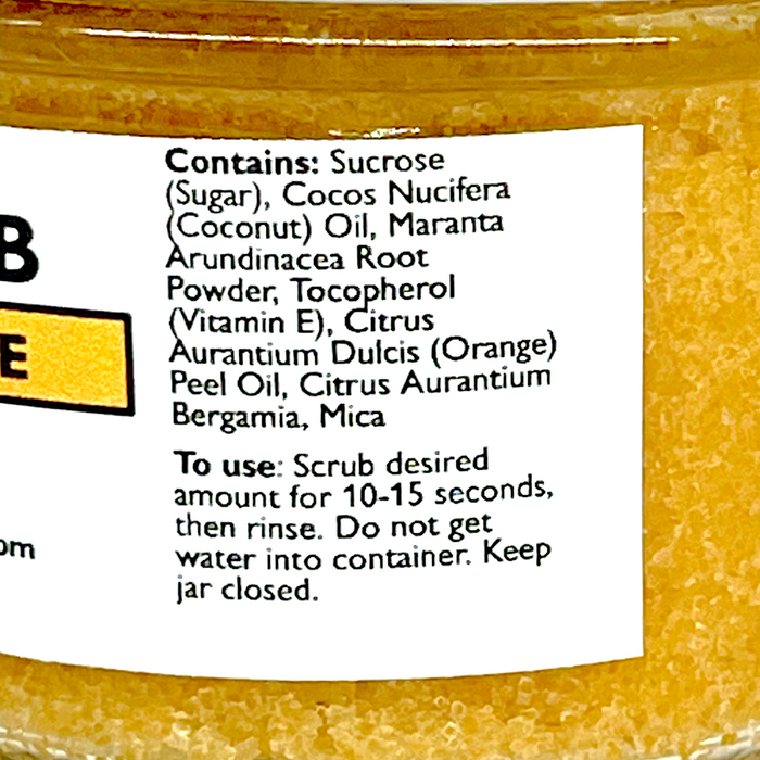 Body Scrub - Bergamot Orange