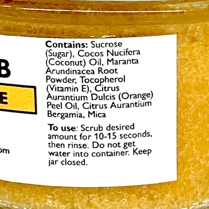 Body Scrub - Bergamot Orange