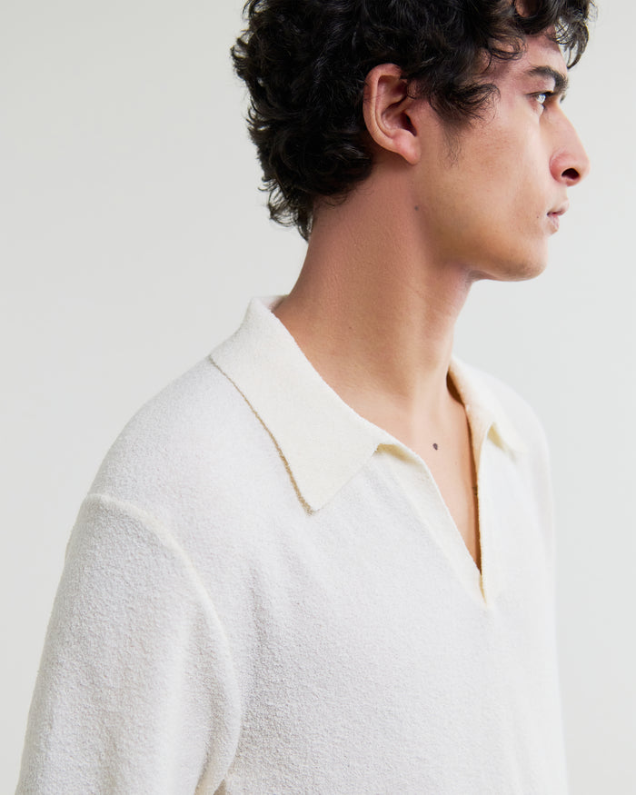 Boucle White Siena SS Polo