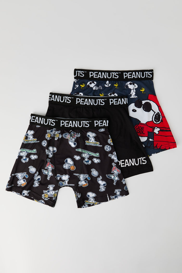 Boys Peanuts Snoopy Boxer Brief (3 Pack)