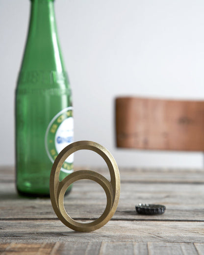 Brass Bottle Opener - Eclipse