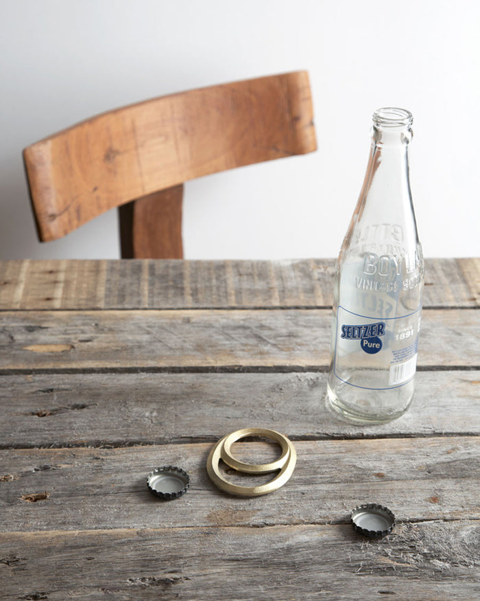 Brass Bottle Opener - Eclipse