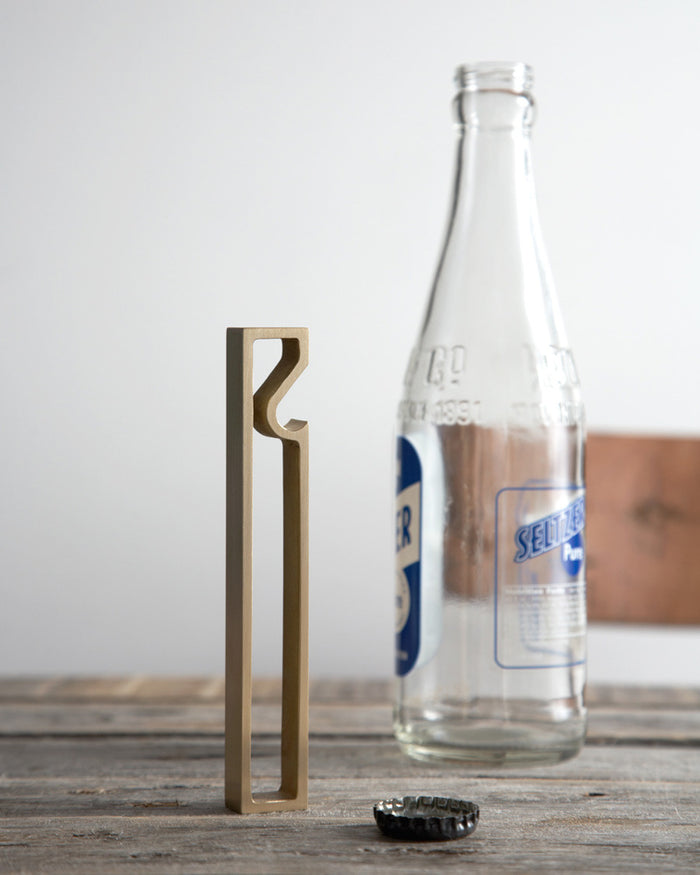 Brass Bottle Opener - Frame