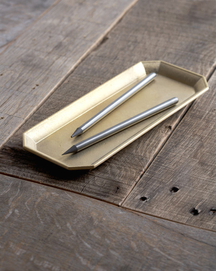 Brass Stationary Tray - Large