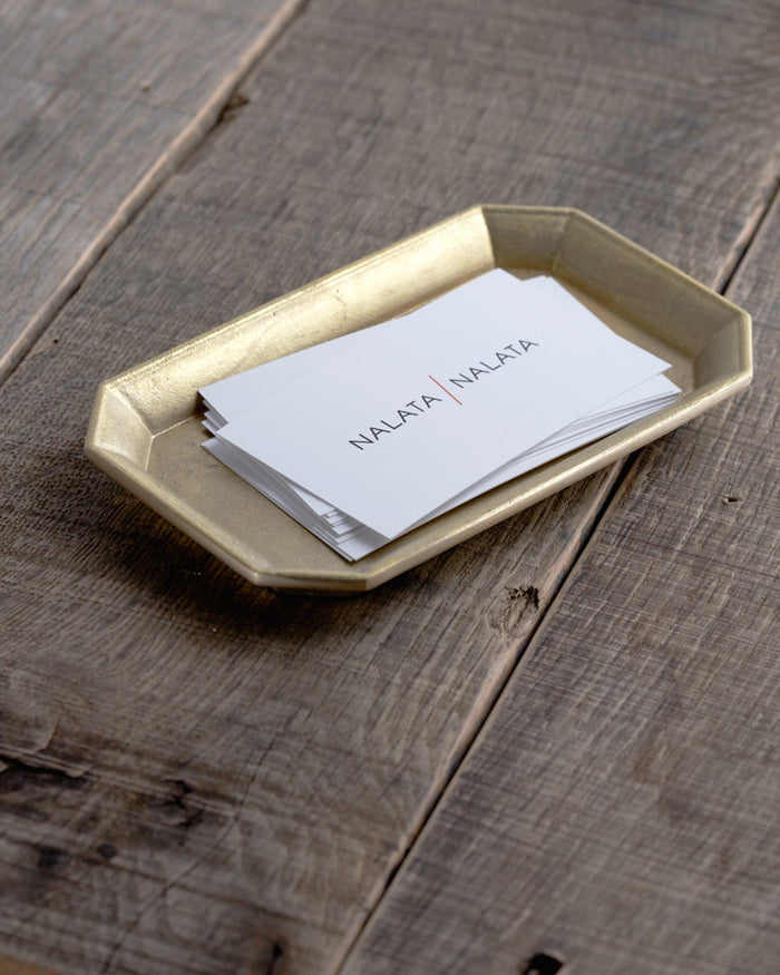 Brass Stationary Tray - Medium