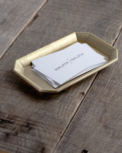 Brass Stationary Tray - Medium