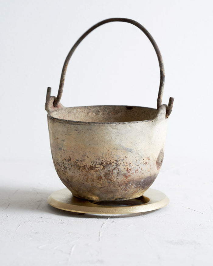 Brass Trivet - Moon