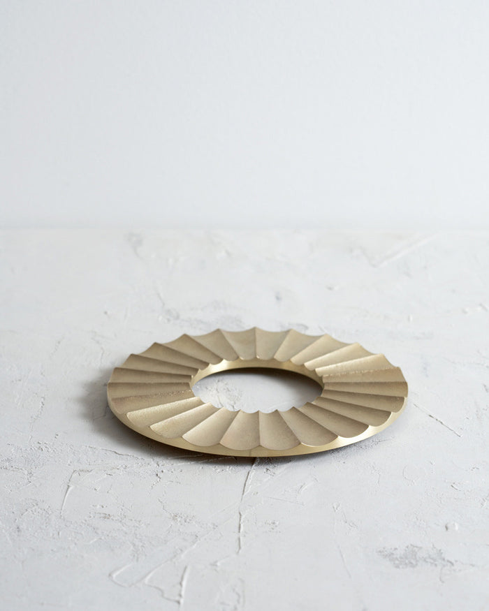 Brass Trivet - Sun