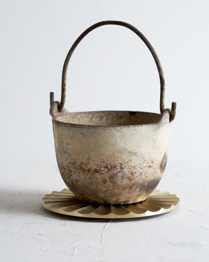 Brass Trivet - Sun