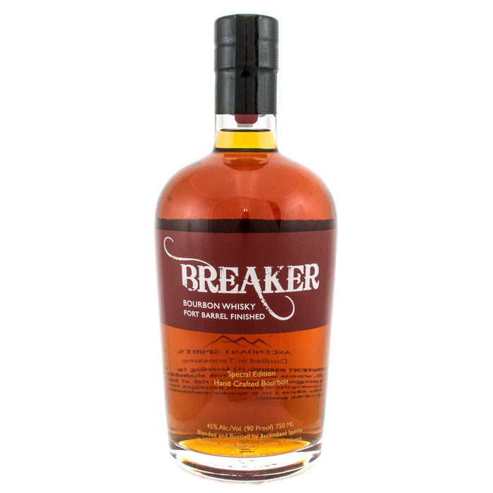 Breaker Bourbon Port Barrel Finished Bourbon Ascendant Spirits
