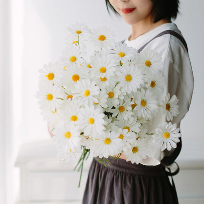 Bulk 10pcs 20" Daisy Spray Stems Gerber Silk Flower Artificial Wholesale