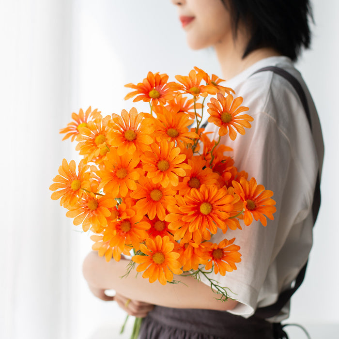 Bulk 10pcs 20" Daisy Spray Stems Gerber Silk Flower Artificial Wholesale
